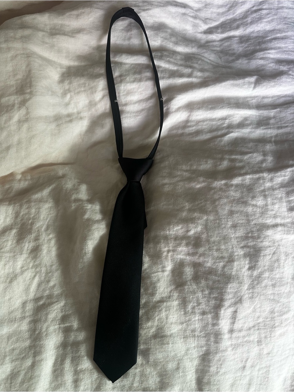 Cat & Jack Black Kids Pre-Tied Necktie